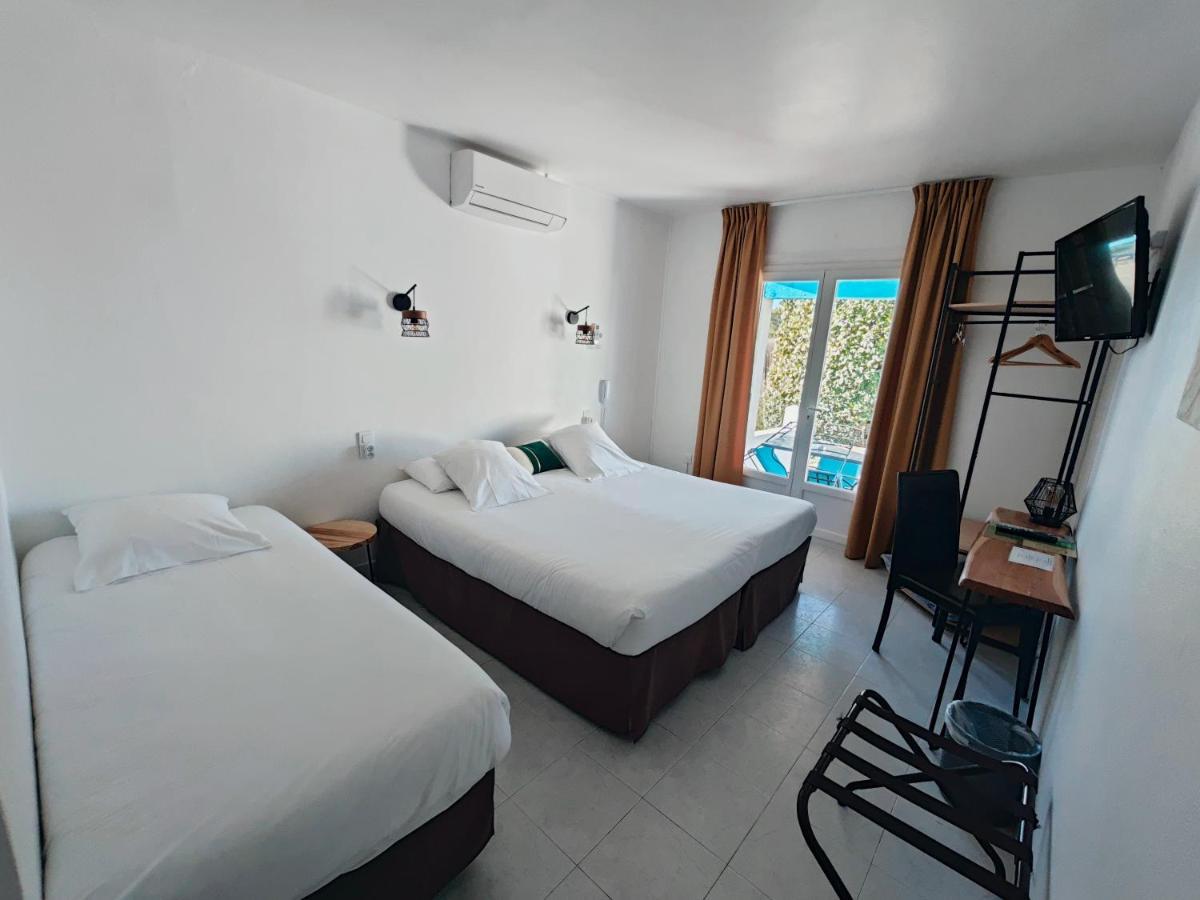 L'Auberge Camarguaise แซ็งต์-มารี-เดอ-ลา-แมร์ ภายนอก รูปภาพ